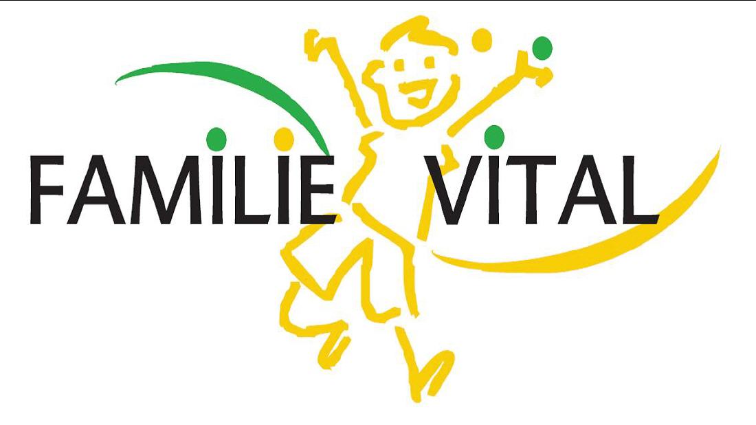 LOGO von FAMILIE VITAL vom Dipl.-Päd. Wilhelm Goss, der das Erziehungstrainings für Eltern schult